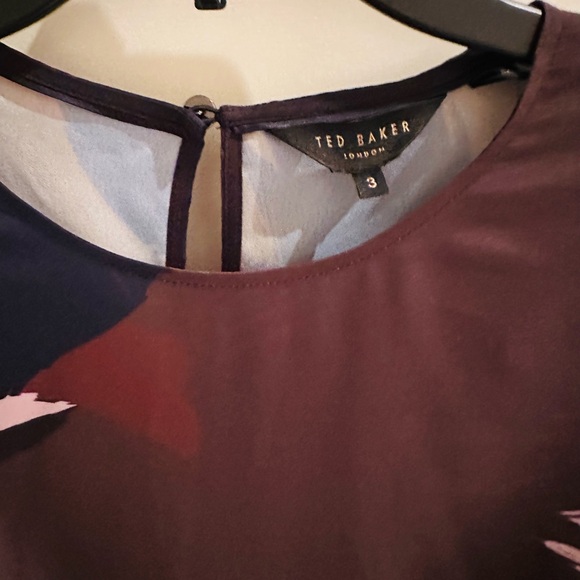 Ted Baker Rosarn Sapphire Printed Long Sleeve Tunic
Dress Black Size 3 - Picture 7 of 12